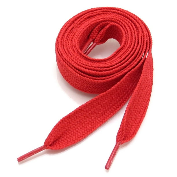 THICK FLAT FAT SHOE LACES 2/5" Wide Shoelaces All Shoe Types Trainer Boot Shoes